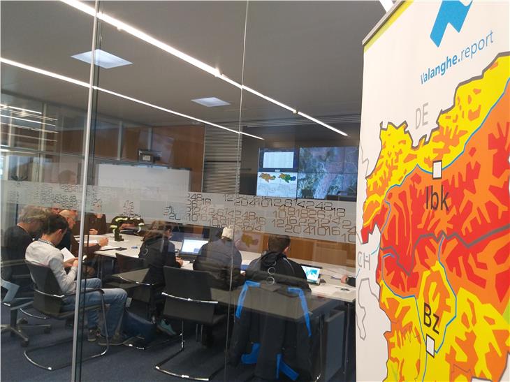 Die Bewertungskommission im Landeswarnzentrum in der Agentur für Bevölkerungsschutz hat soeben beschlossen, den Zivilschutzstatus Bravo beizuhalten. (Foto: LPA/Maja Clara)