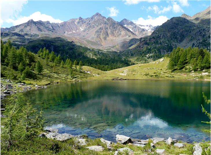 Auch ein Teil der Gemeinde Ulten - im Bild der Fischersee - liegt im Nationalpark Stilfserjoch. Nun hat die Landesregierung den neuen Führungsausschuss ernannt. (Foto: NP Stilfserjoch/Cinzia Zanelli)