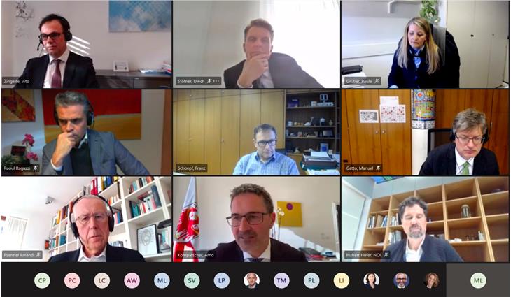 Der Rat für Wissenschaft, Forschung und Innovation hat gestern Abend virtuell getagt. (Foto: LPA)
