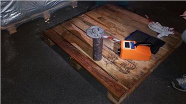 Das verloren gegangene Messegerät mit radioaktivem Inhalt ist wiedergefunden worden. Foto: LPA/Landesagentur für Umwelt