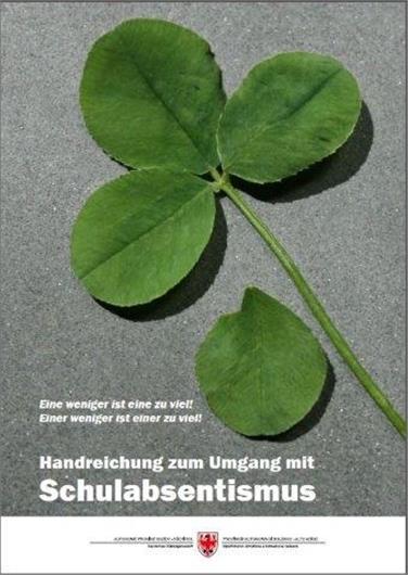 Cover der Publikation zum Thema Schulabsentismus des Bereichs Innovation und Beratung