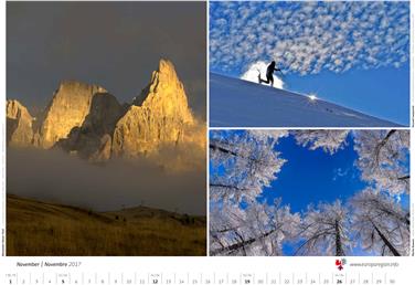 Euregio-Kalender 2017: Ausgewählte Bilder von Hobbyfotografen zeigen den Jahreswandel in den drei Ländern