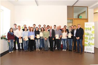 30 Personen haben den Mobilitätslehrgang von Green Mobility (STA/Zambiasi)