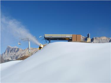 Der neue 6er Sessellift  „La Fraina“mit Kindersicherung im Skigebiet Alta Badia in Corvara (Foto: LPA)