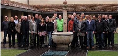 Gruppenbild der Teilnehmer am "Erasmus+"-Projekt