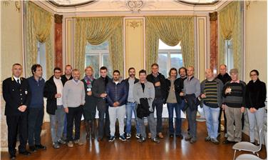 	Taxifahrer aus Meran und Umgebung besuchten kürzlich im Touriseum auf Schloss Trauttmansdorff