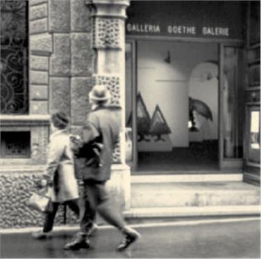 Un fotogramma dal documentario “Quando c’era la Galleria Goethe. 50 anni di arte contemporanea in Alto Adige”