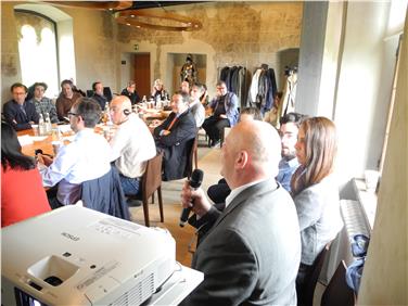 Atelier-Gespräche auf Schloss Tirol 2016