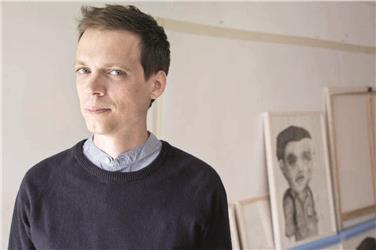 Stefan Zsaitsits ist der Gewinner des Preises des Landes Südtirol im Rahmen des Österreichischen Grafikwettbewerbs 2017. Foto: ©Markus-Roessle