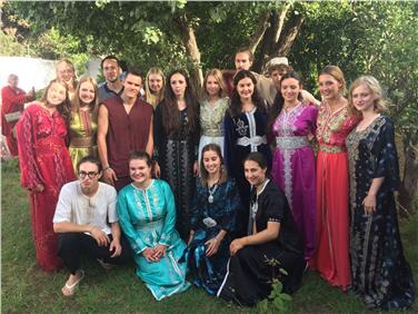 Im Sommer verbrachte wieder eine Gruppe junger Südtiroler eine erfahrungsreiche Zeit in Rabat, der Hauptstadt Marokkos. Foto: Amt für Jugendarbeit