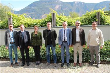 Der Vorstand des Wissenschaftlichen Beirats des Versuchszentrums Laimburg (v.li.)