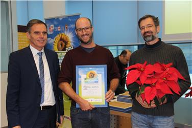 Das Versuchszentrum Laimburg wurde mit dem 2. Platz in der Kategorie "Projekte und Ideen" prämiert.