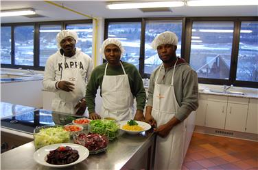 Teilnehmer am Projekt "Haus Noah in der Fachschule Tisens" - Foto: LPA/FS Tisens