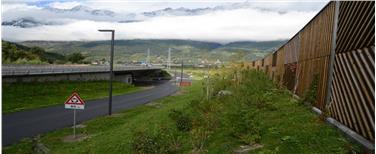 Asfalto fonoassorbente e barriere anti-rumore per ridurre l'inquinamento acustico lungo le strade dell'Alto Adige (Foto USP)