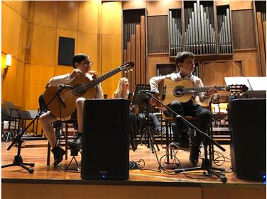 Concerto con gli allievi del Vivaldi Foto Usp Scuola Vivaldi
