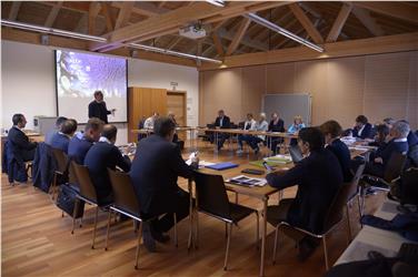 La Giunta provinciale ha svolto una clausura di due gironi presso la Scuola forestale Latemar ed ha definito le priorità del proprio lavoro Foto: USP/bf