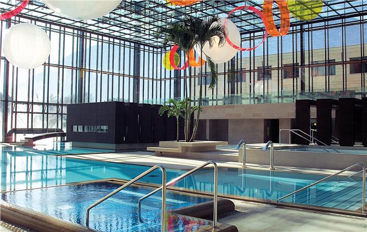 Le Terme di Merano Spa è una società controllata dalla Provincia. COn una partecipazione del 95,16% viene considerata una società in house. Foto: Manuela Prossliner