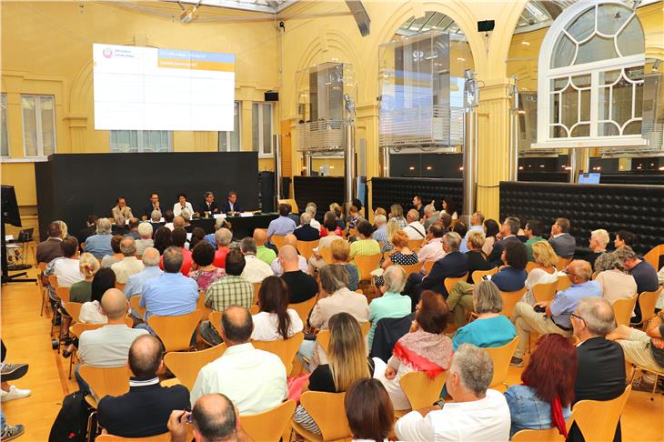 Presentazione del Centro servizi per il volontariato a Palazzo WIdmann Foto USP SAN