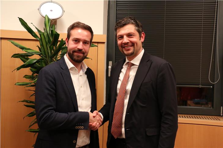 Gli assessori Daniel Alfreider e Stefan Schnöll (Foto: ASP/Ingo Dejaco)