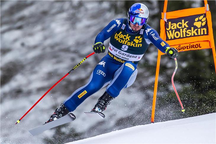 Dominik Paris sarà impegnato venerdì e sabato sulla Saslong, in Val Gardena, nella tappa di Coppa del Mondo di sci alpino (Foto: Saslong Classic Club)